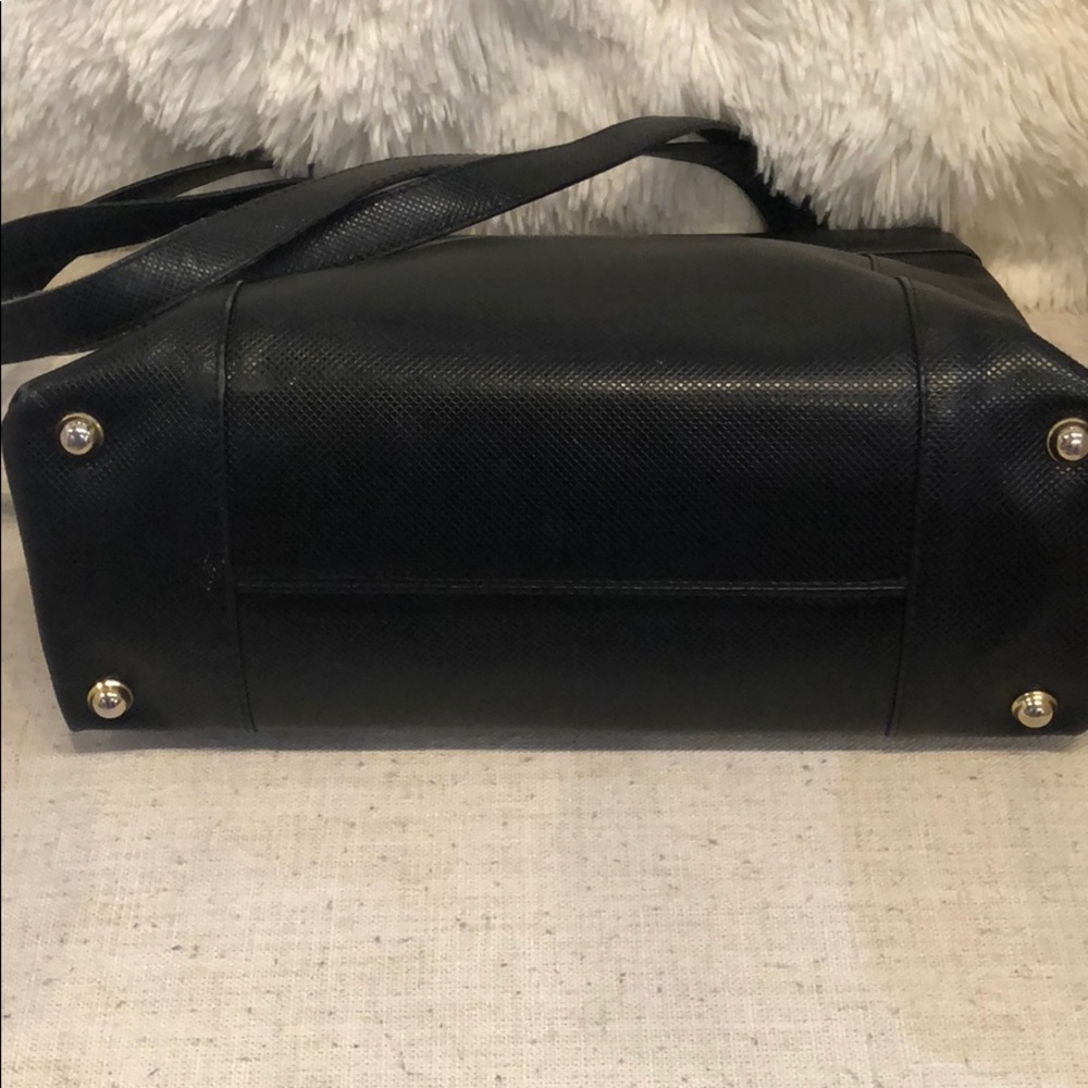 Black purse slight wear